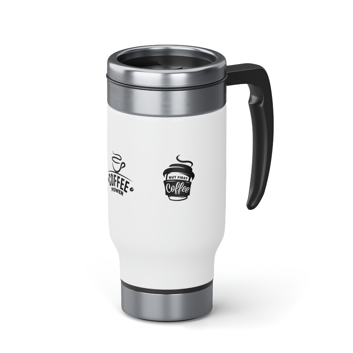 Personalized Namaste Home Drink Coffee Yoga Stainless Steel Travel Mug  (14oz) 